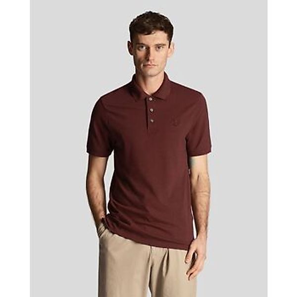 Lyle & Scott  T-Shirts & Poloshirts SP400TON POLO SHIRT-Z562 BURGUNDY günstig online kaufen