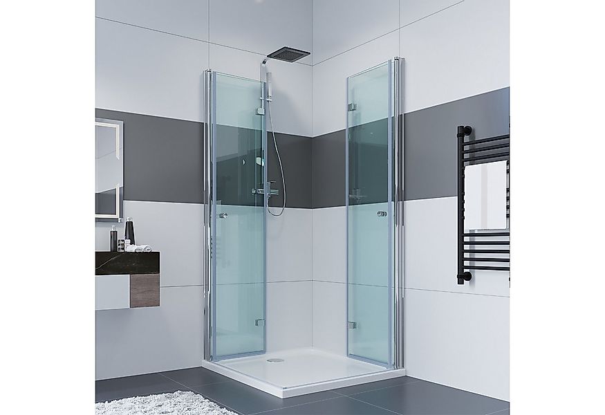 IMPTS Eckdusche Duschkabine Faltbar Falttürkabine, BxT: 70x75 cm, Sicherhei günstig online kaufen