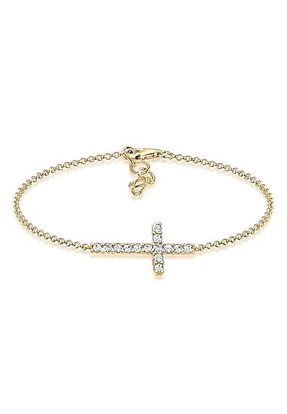 Elli Armband Kreuz Glaube Kristalle Funkelnd günstig online kaufen