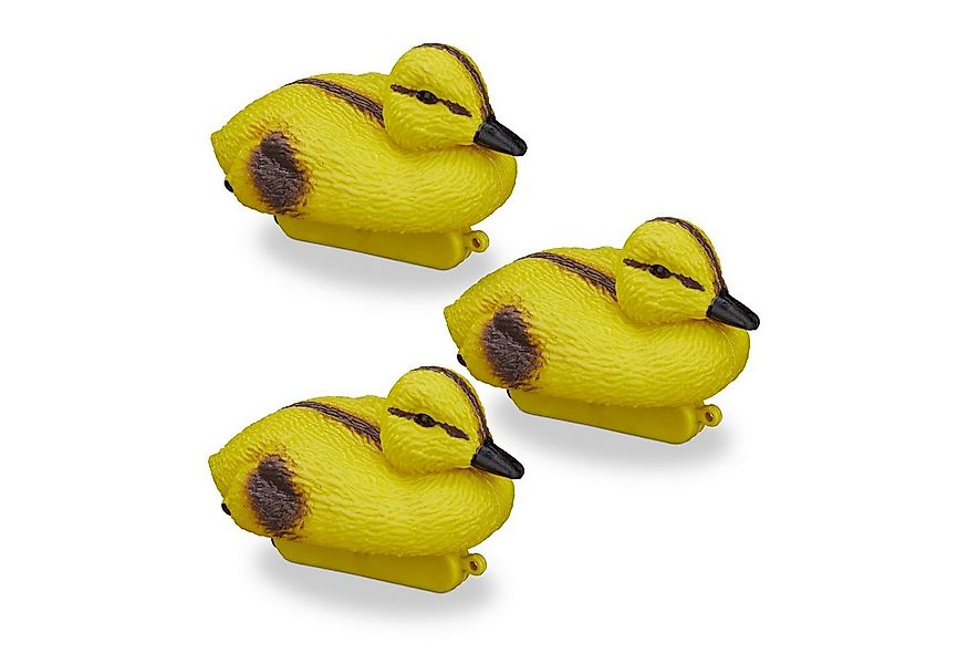 relaxdays Gartenfigur Teichente Küken 3er Set günstig online kaufen