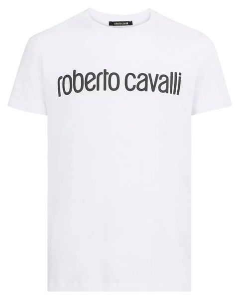 roberto cavalli T-Shirt Signature Logo Slim günstig online kaufen