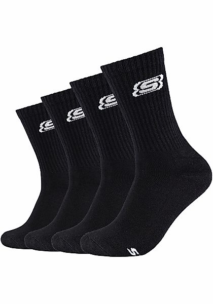 Skechers Socken "cushioned", (4 Paar), mit verstärkter Ferse & Spitze für l günstig online kaufen