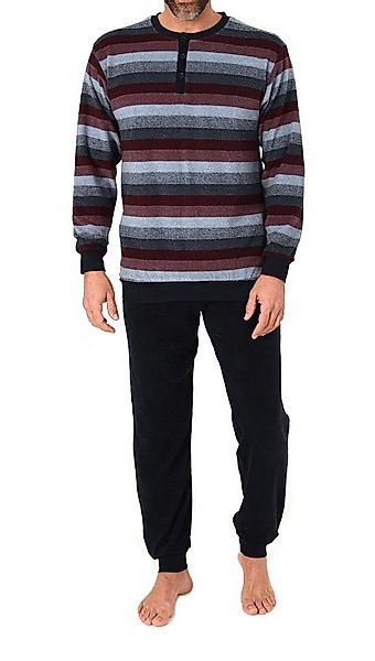 Normann Pyjama Herren Schlafanzug Pyjama lang in Frottee Qualität– auch in günstig online kaufen