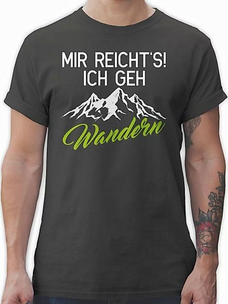 Shirtracer T-Shirt Mir reicht's ich geh wandern Hobby Outfit günstig online kaufen