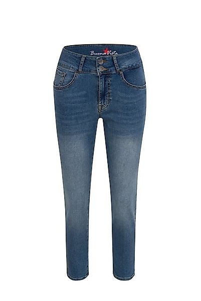 Buena Vista Stretch-Jeans BUENA VISTA TUMMYLESS 7/8 middle blue 2107 J5658 günstig online kaufen