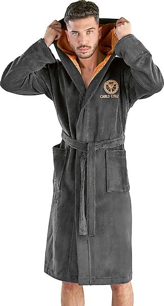 CARLO COLUCCI Herrenbademantel Como, ideal für günstig online kaufen