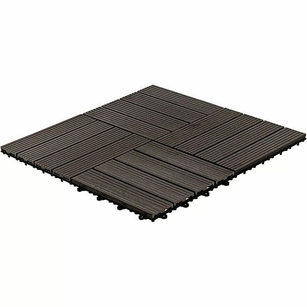 HOME DELUXE Holzfliesen WPC Holzfliesen BAVARO günstig online kaufen