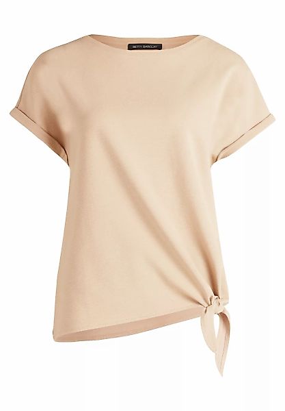 Betty Barclay Kurzarmshirt "Betty Barclay Halbarm-Shirt mit Schleifenknoten günstig online kaufen