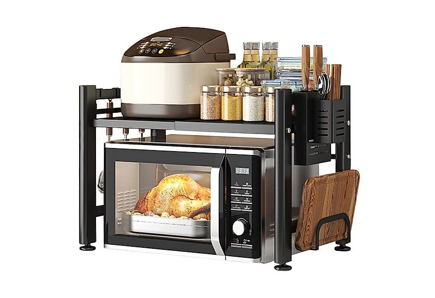TWSOUL Küchenregal Mikrowellen Regal, Flexibel Ausziehbar von 40-64cm, mit günstig online kaufen