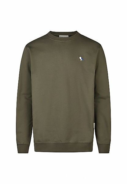 Cleptomanicx Sweatshirt "Embro Gull", mit kleiner Möwen-Stickerei günstig online kaufen