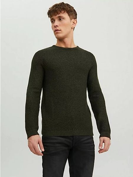 Jack & Jones Strickpullover Langarm Grobstrick Pullover Rundhals Sweater JJ günstig online kaufen