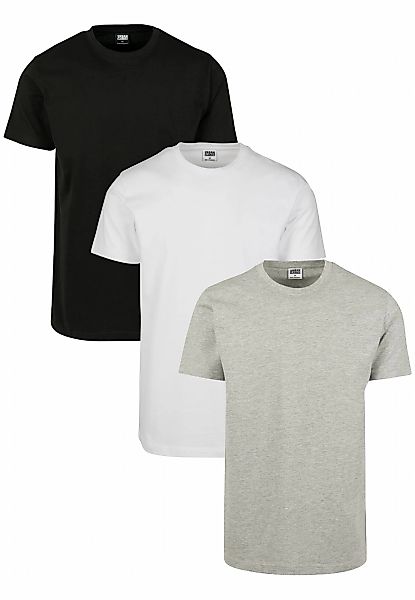URBAN CLASSICS T-Shirt "Urban Classics Herren Basic Tee 3-Pack", (1 tlg.) günstig online kaufen