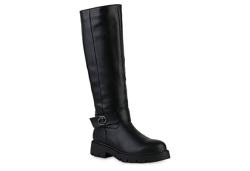 VAN HILL 841475 Stiefel Damen Leicht Gefütterte Bikerstiefel Stiefel Profil günstig online kaufen