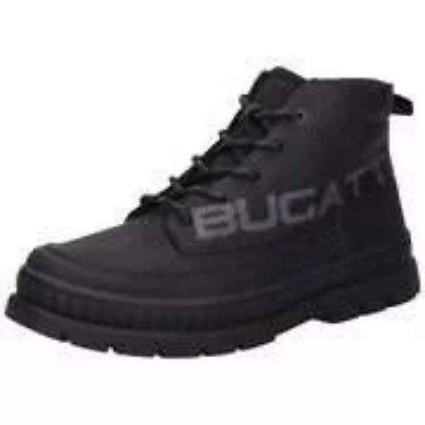 Bugatti Schnürstiefelette Herren schwarz|schwarz günstig online kaufen