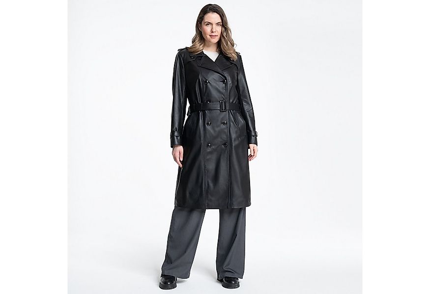Mouflon Ledermantel Celina „Hochwertiger, softiger Leder-Trenchcoat“ günstig online kaufen
