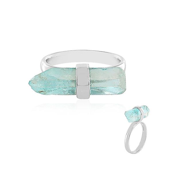 Cavill Silberring Brasilianischer 6,60ct Himmelblauer Quarz günstig online kaufen