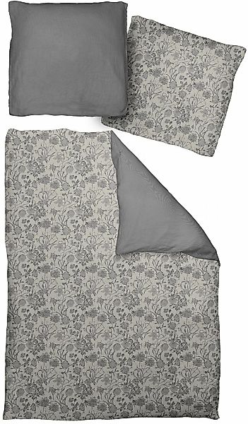 Adam Wendebettwäsche "Flower Cuvée light" 2 Stk. aus 100 % Bio-Baumwolle, 2 günstig online kaufen