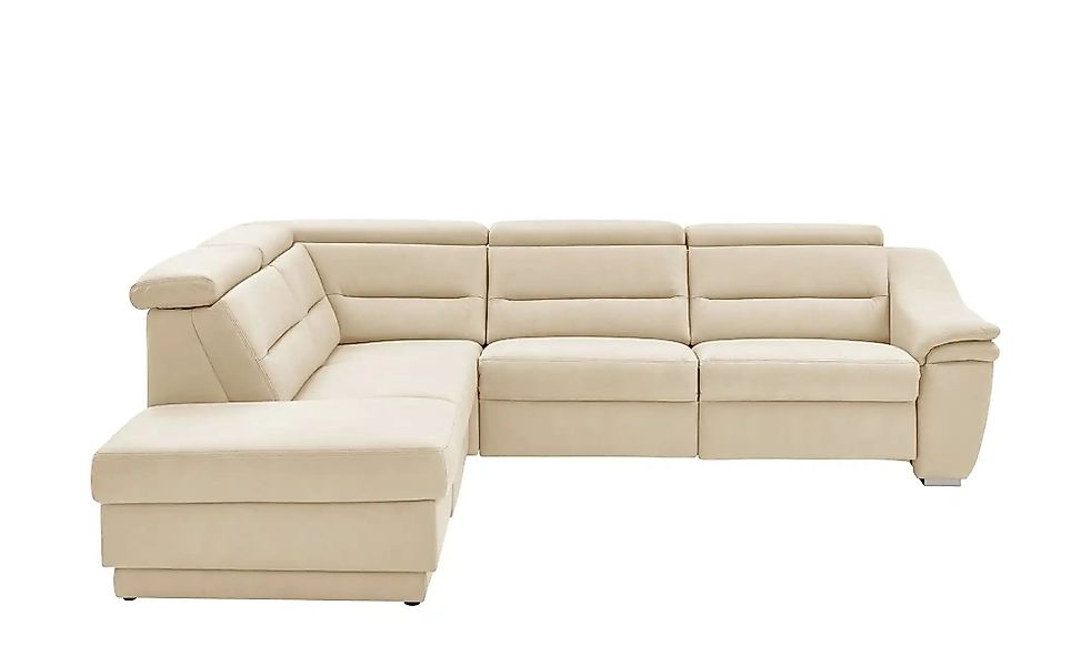 meinSofa Ecksofa   Ivonne ¦ creme ¦ Maße (cm): B: 294 H: 84 T: 245.0 Polste günstig online kaufen