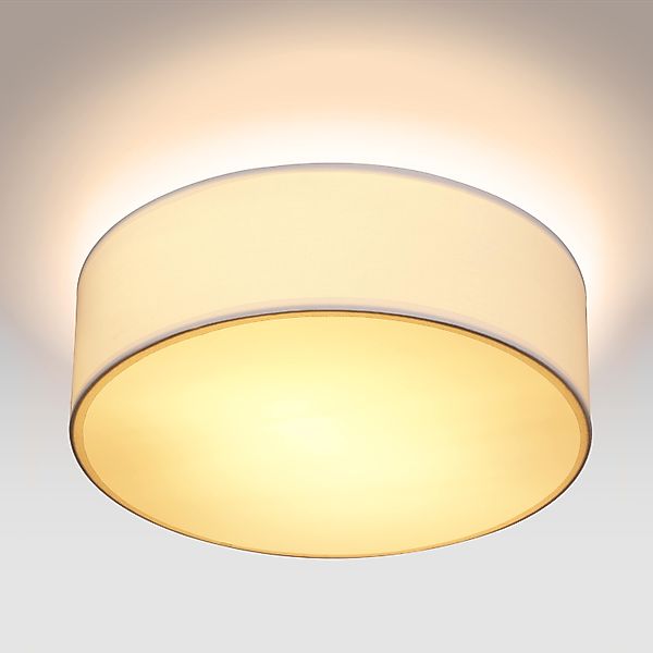 monzana Deckenleuchte Deckenleuchte, Innenbeleuchtung, Deckenlampe Stoff günstig online kaufen
