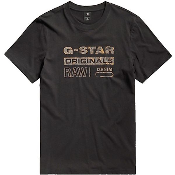 G-Star Raw  T-Shirt T-Shirt DISTRESSED ORIGINALS SLIM Kurzarmshirt günstig online kaufen