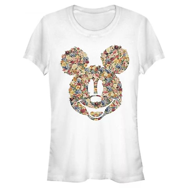 Disney Classics - Micky Maus - Micky Maus Floral - Frauen T-Shirt günstig online kaufen