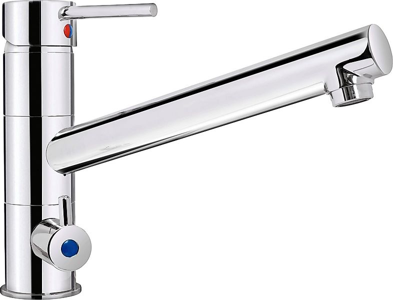 CORNAT Spültischarmatur "Zelina" Hochwertiger Messingkörper - verchromt - S günstig online kaufen