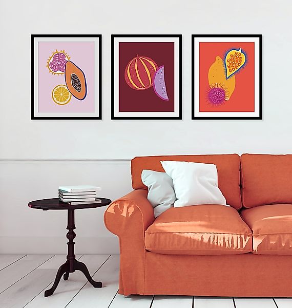 queence Bild »Liva«, Obst-Obst Bilder-Essen-Lebensmittel, HD Premium Poster günstig online kaufen