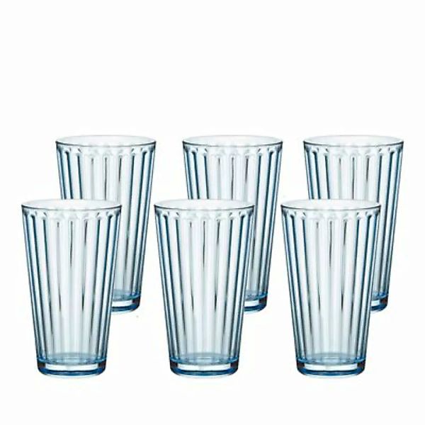 Ritzenhoff & Breker LAWE Trinkglas 6er Set Blau Trinkgläser blau günstig online kaufen