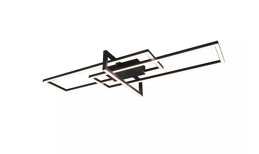 LED-Deckenleuchte ca. 100 cm breit Switch-Dimmer Schwarz Matt 1 Stück Metal günstig online kaufen