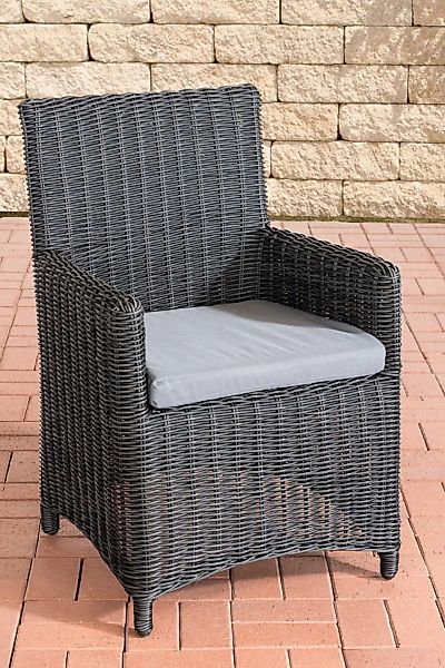 Stuhl Fontana / Sankt Marlo Eisengrau 5mm Schwarz günstig online kaufen