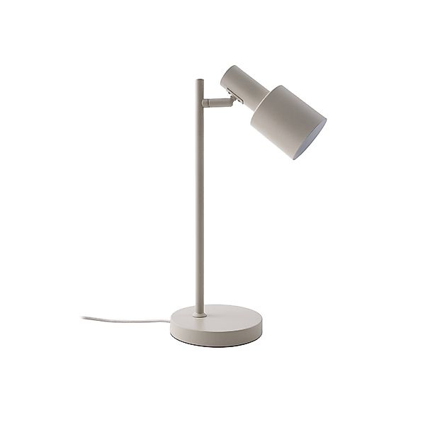 Lindby Tischleuchte Ovelia, Metall, Creme IP20, günstig online kaufen