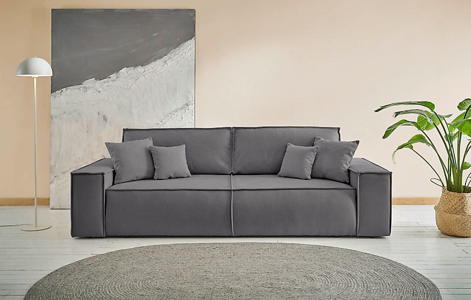 OTTO home 3-Sitzer "FINNLEY, Schlafsofa 257 cm - OTTO. Verlässliche Qualitä günstig online kaufen