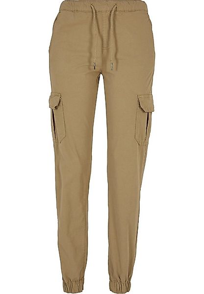 URBAN CLASSICS Cargohose Urban Classics Damen Ladies High Waist Cargo Joggi günstig online kaufen