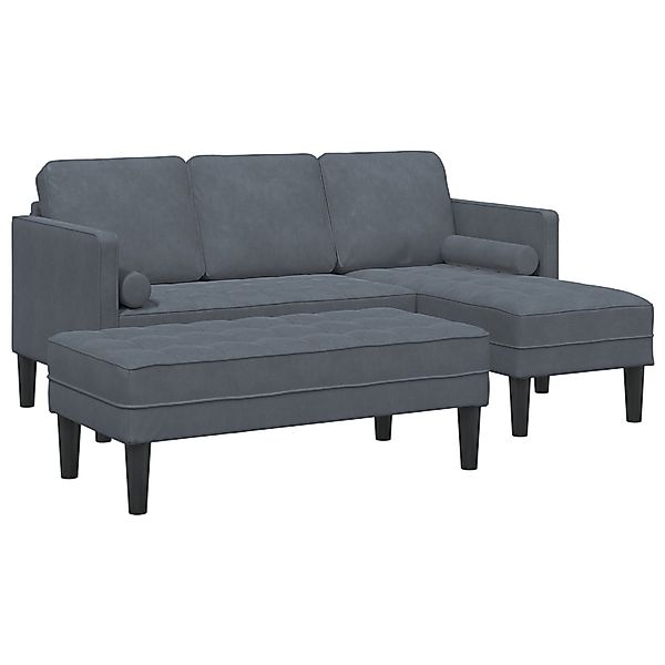 vidaXL Sofa Garten Sofa mit Bank günstig online kaufen
