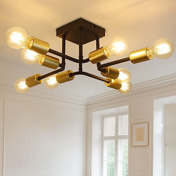 Nettlife Deckenstrahler 4 Flammig E27 Retro günstig online kaufen