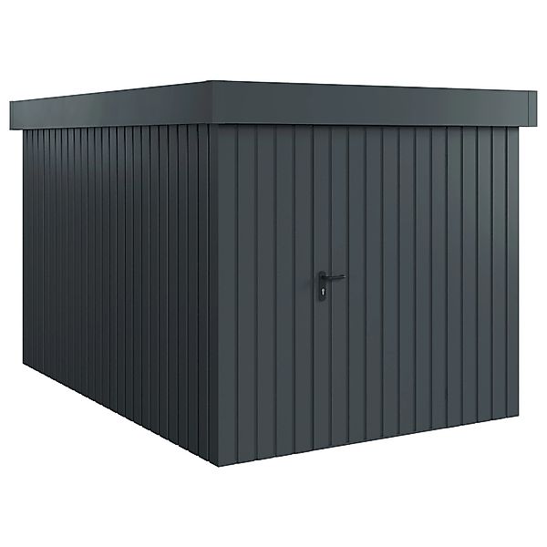 Hörmann EcoStar Gerätehaus Euroline Flachdach 1-flg 237 x 325 cm Anthrazitg günstig online kaufen