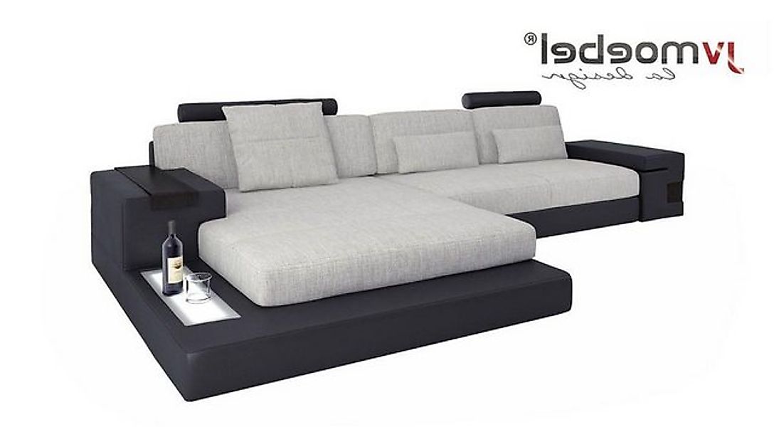 Xlmoebel Ecksofa Großes Ecksofa für das Wohnzimmer in modernem Design aus S günstig online kaufen