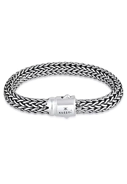 Kuzzoi Armband "Gliederarmband Basic Cool unisex 925 Silber" günstig online kaufen