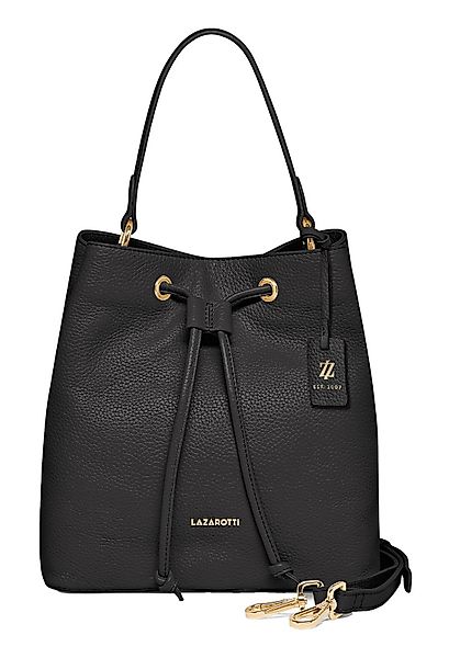 Lazarotti Schultertasche Bucket Bag, aus echtem günstig online kaufen