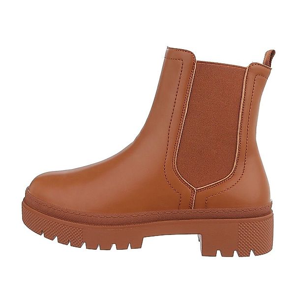 Ital-Design Damen Freizeit Plateaustiefelette (84463141) Blockabsatz günstig online kaufen