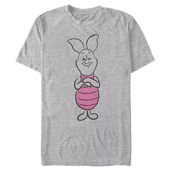 Disney - Winnie Puuh - Piglet Basic Sketch - Männer T-Shirt günstig online kaufen
