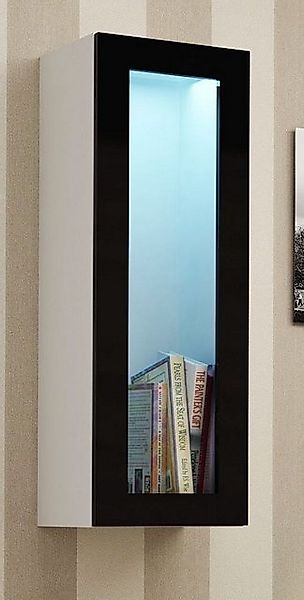99rooms Vitrine Vago Glas 90 cm (Hängevitrine, Wohnmöbel) inkl. LED-Beleuch günstig online kaufen