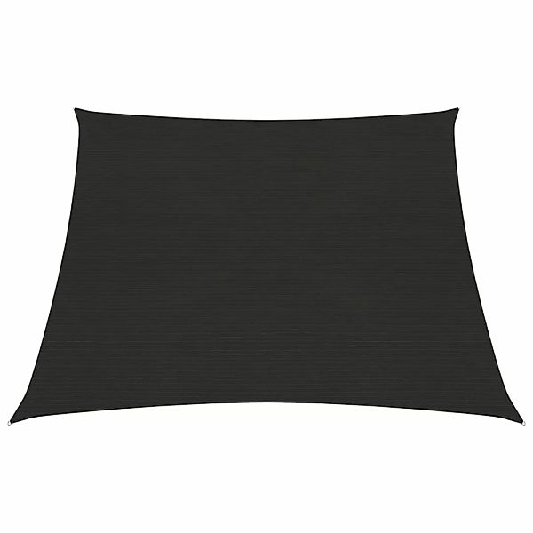 Sonnensegel 160 G/m² Schwarz 4/5x3 M Hdpe günstig online kaufen