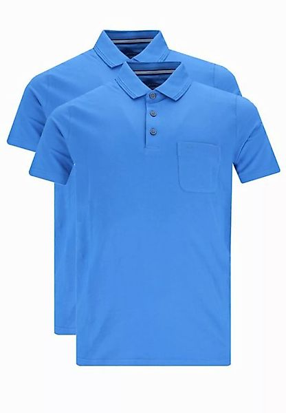 Hajo Poloshirt 2er Pack Pique (Spar-Set, 2-tlg) Poloshirt - Baumwolle - Atm günstig online kaufen