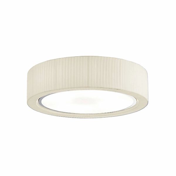 Bover Deckenlampe Urban, silberfarben/cremefarben, Ø 60 cm günstig online kaufen