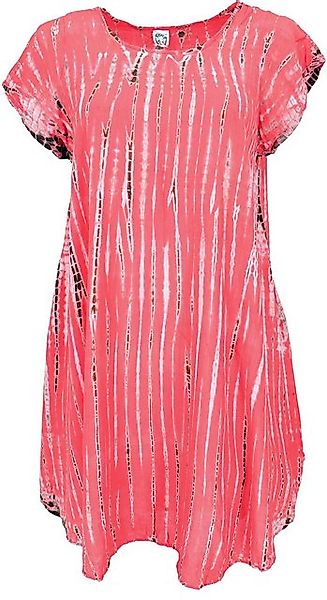 Guru-Shop Midikleid Batik Tunika, Midikleid, Strandkleid, Kurzarm.. alterna günstig online kaufen