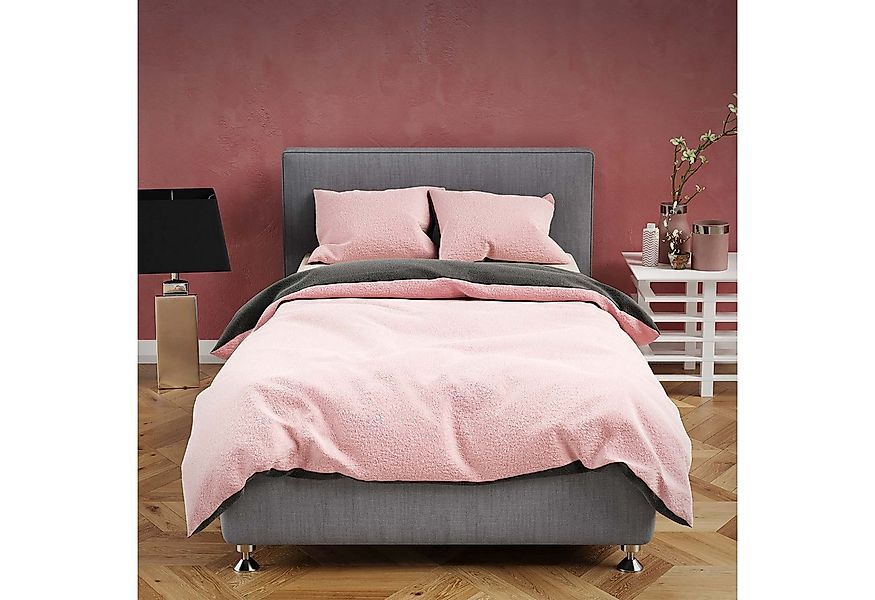 Buymax Bettwäsche Teddy Plüsch Bettbezug Set, Teddy, 3 teilig, 200x200 cm, günstig online kaufen