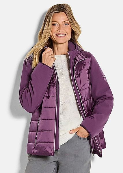 GOLDNER Outdoorjacke Sportive Steppjacke mit Kapuze Winterjacke mit Stehkra günstig online kaufen