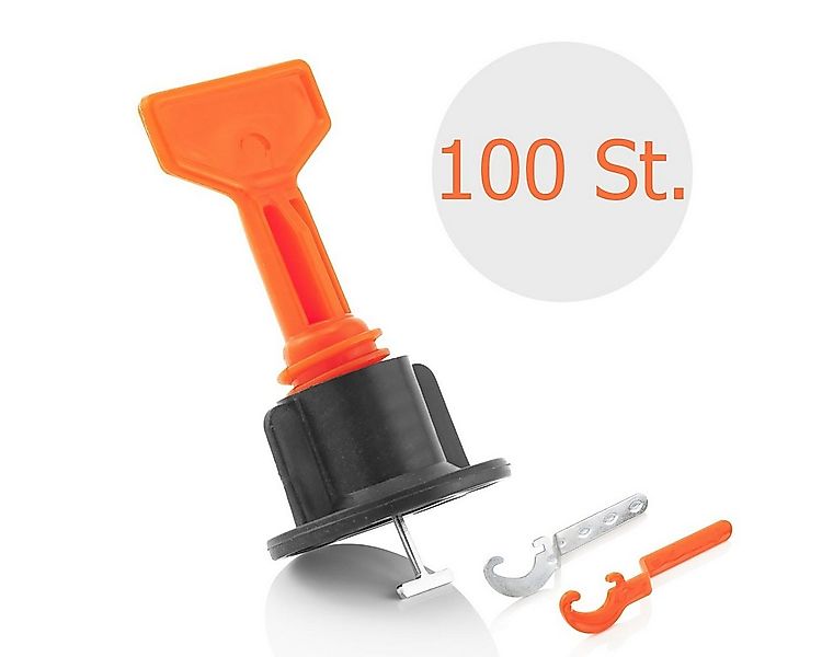 MidGard Fliesenkreuz Nivelliersystem Fliesen-Verlegehilfe Mehrweg Nivellier günstig online kaufen