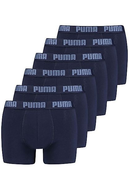 PUMA BODYWEAR Boxershorts Everyday Basic Boxer (6-St., Mehrpack) mit Logo-B günstig online kaufen